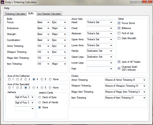 screenshot_03 2012.02.25 Endy's Tinkering Calculator - Buffs Tab